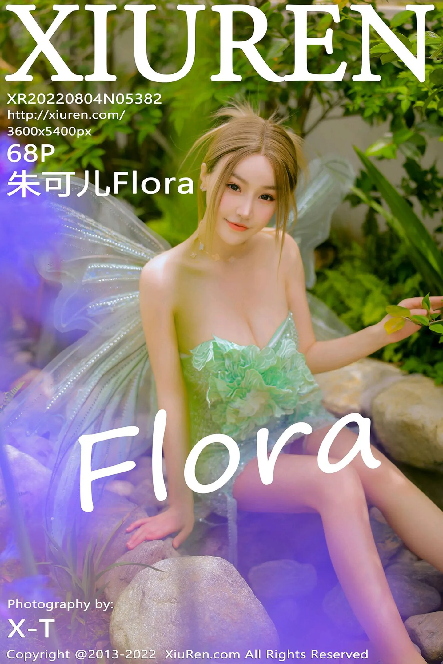 [XiuRen秀人网]No.5382_女神朱可儿Flora大理旅拍绿色精灵服饰低胸秀傲人豪乳诱惑写真68P-秀人网 - XiuRen.Space